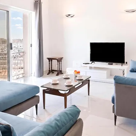 Yatch Marina View - Modern 3 Bdrs M - Happy * Msida